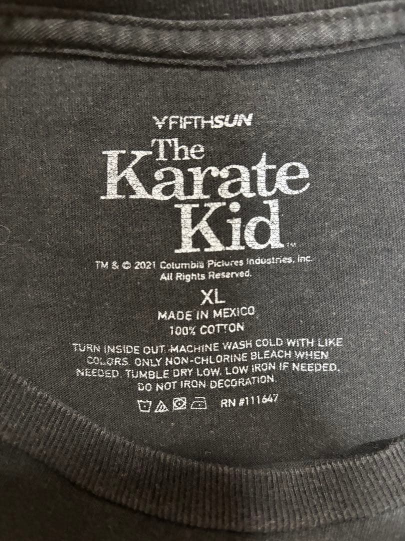 k*3様 映画The Karate Kid Tシャツ 『ベスト・キッド』カンフー