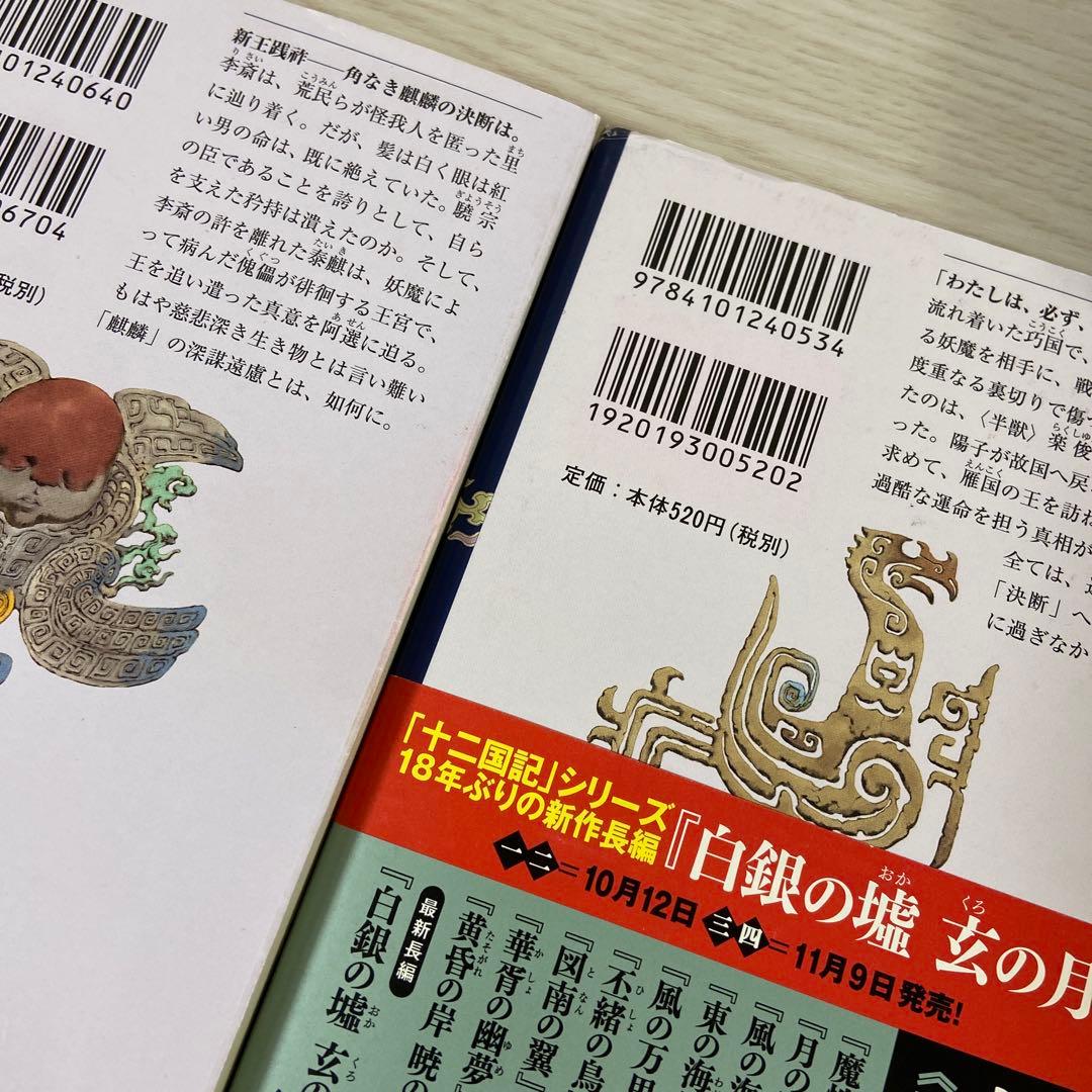 十二国記　全巻セット　小野不由美　白銀の墟玄の月　ガイドブック　新潮文庫　完結