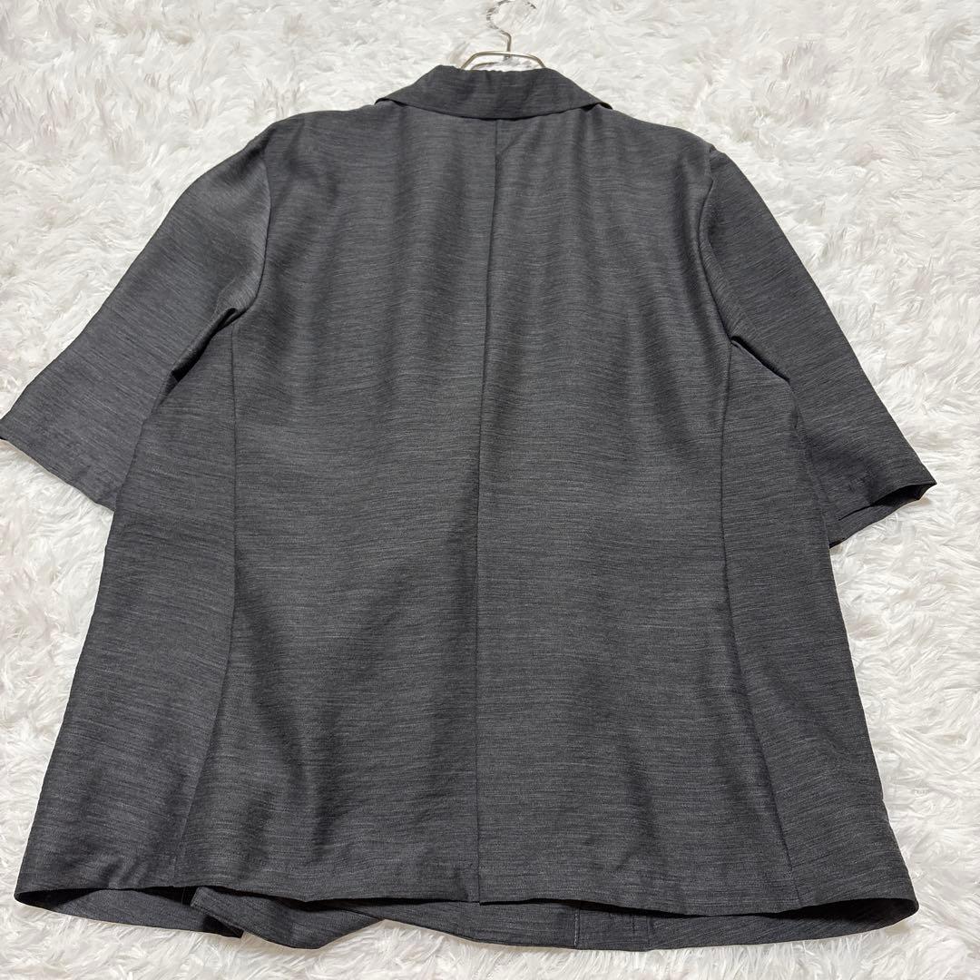 新品 INDIVI ライトダブルジャケット 15号 3L 大きいサイズ 洗える