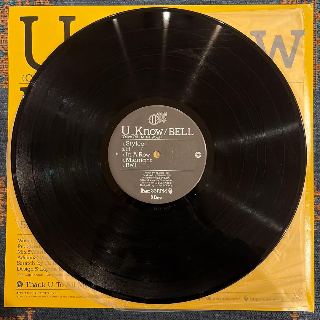 U_Know:olive oil.miles word / BELL レコード