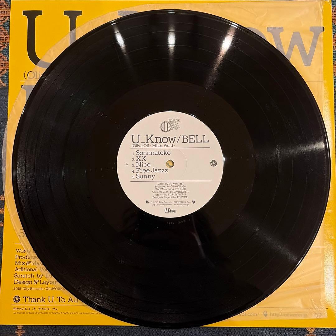 U_Know:olive oil.miles word / BELL レコード