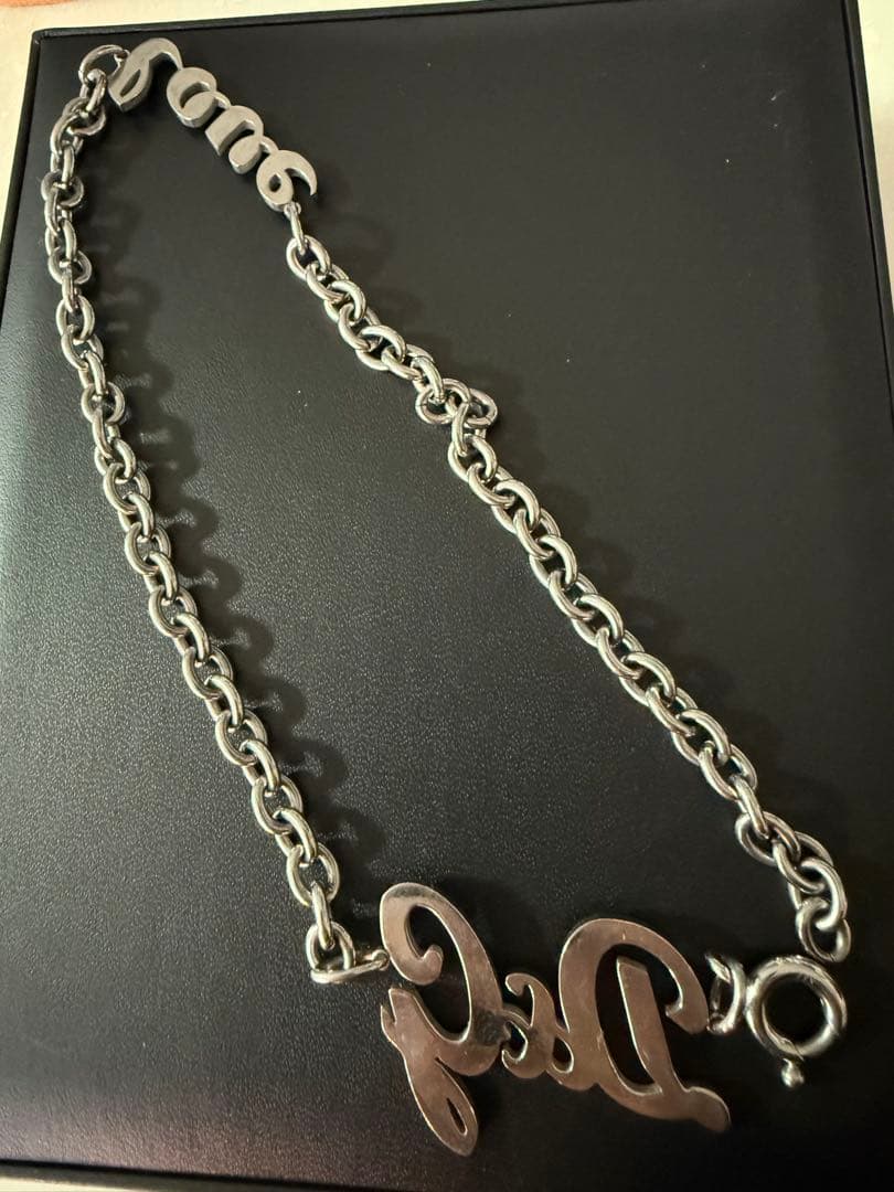 D&G Love シルバーチェーンネックレス