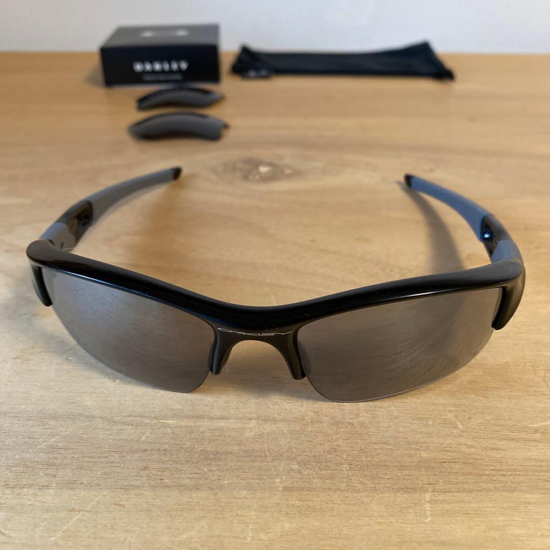限定　Oakley オークリー フラックジャケット　USA製　予備レンズ付き