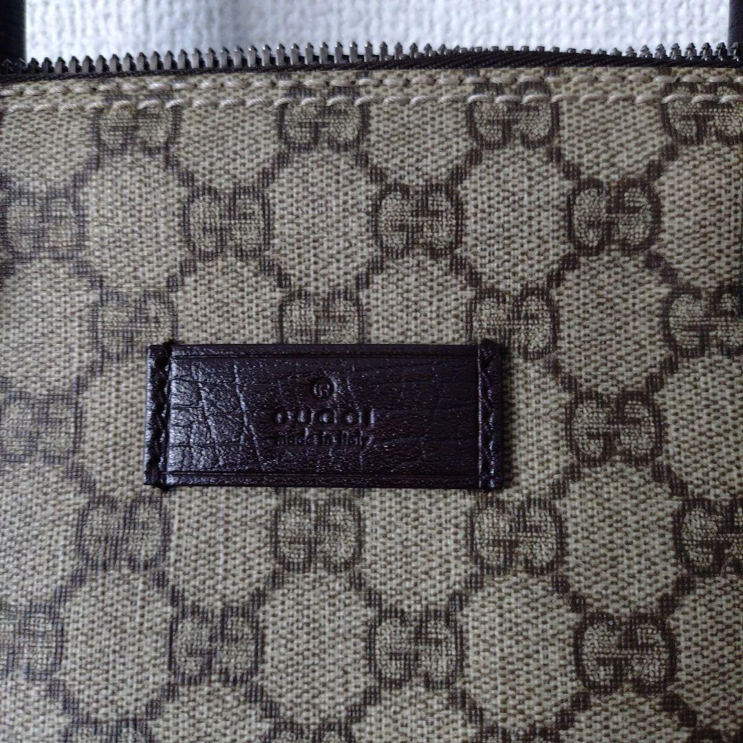 【3連休価格お値下】Gucci ボストンバッグ ベージュ・ブラウン