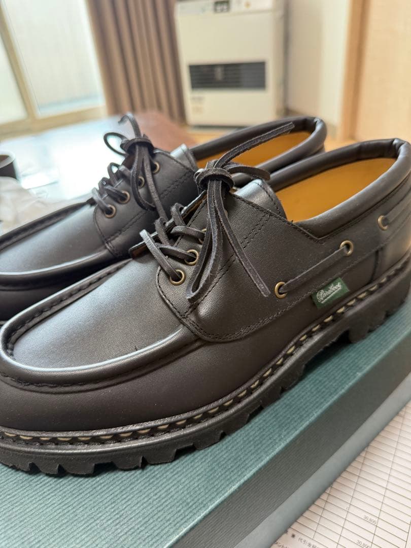 パラブーツ　paraboots chimey ブラック　サイズ8 新品未使用品