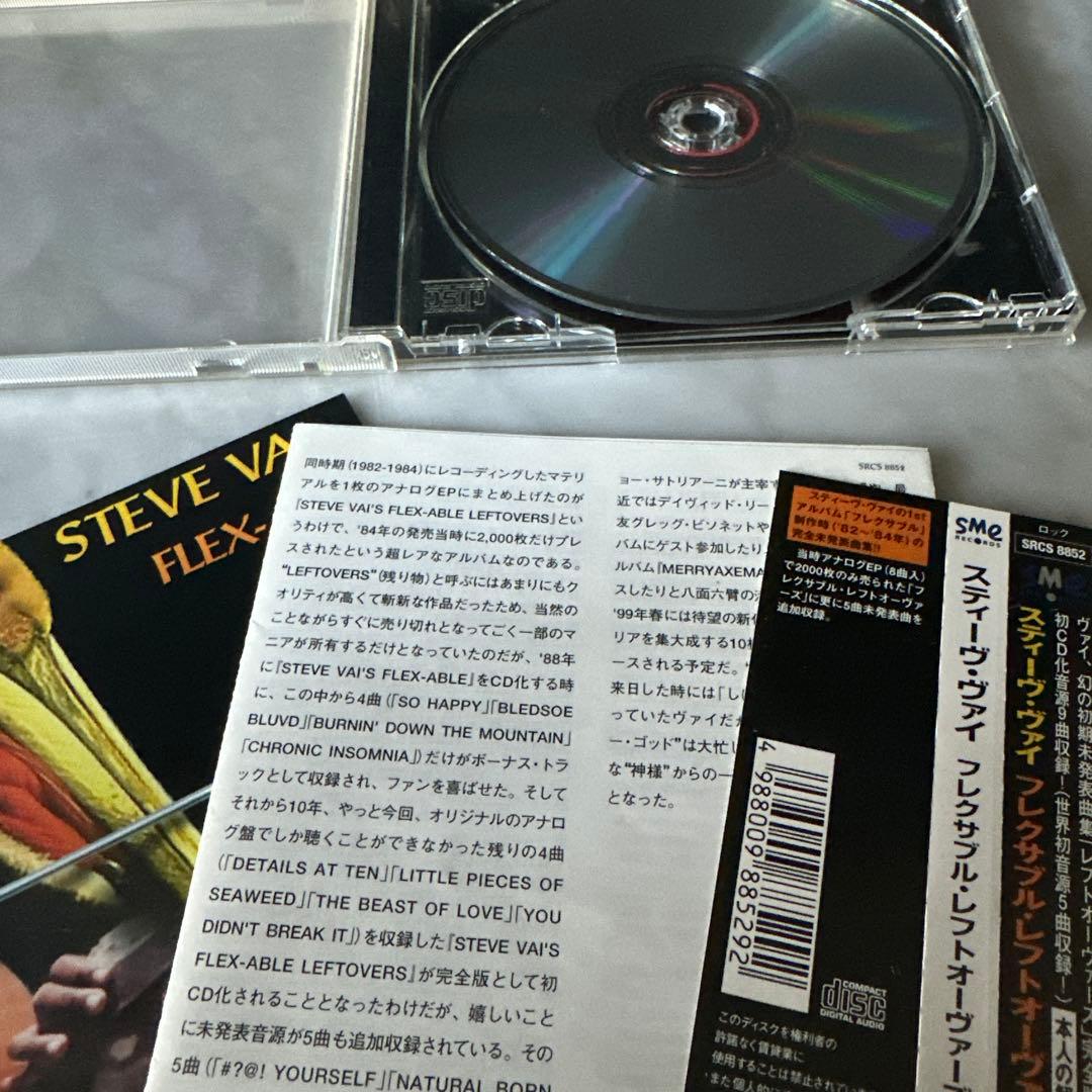 激レアNaked Tracks含　スティーヴ・ヴァイ CD11枚セット 帯付多数