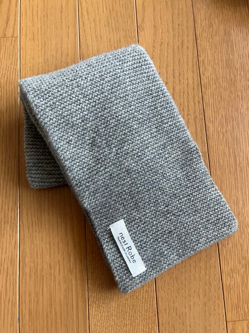 nest Robe グレー系 ミニマフラー 北欧、暮らしの道具店