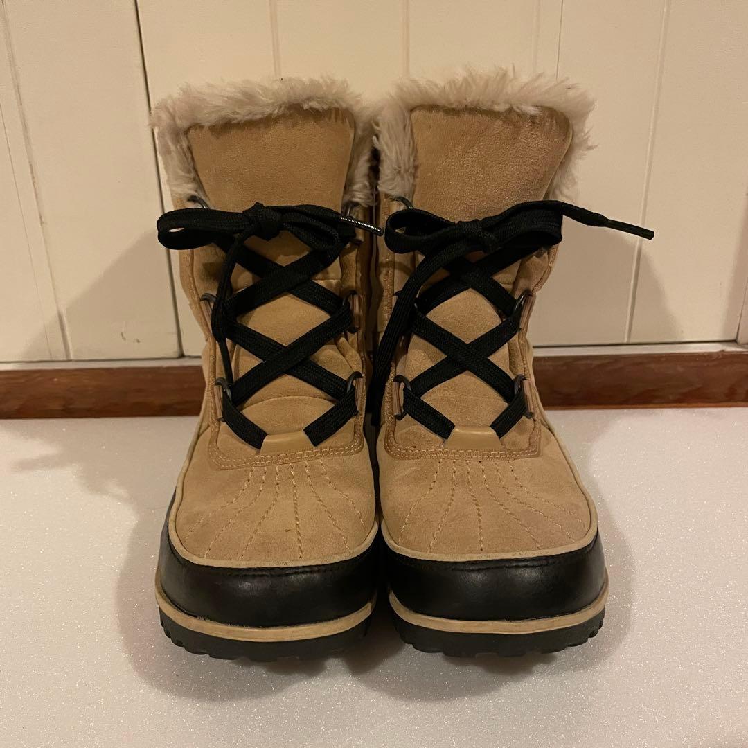 ソレル SOREL TIVOLI ティボリ ウォータープルーフ24cm ベージュ
