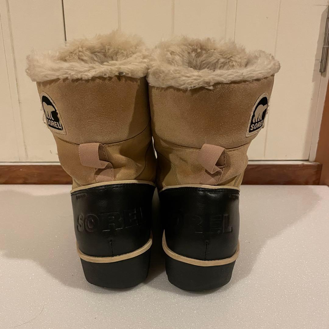 ソレル SOREL TIVOLI ティボリ ウォータープルーフ24cm ベージュ