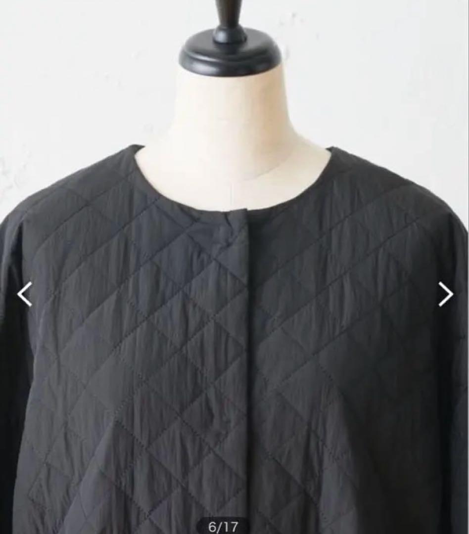 BEARDSLEY / ビアズリー　バルーン袖キルトコート