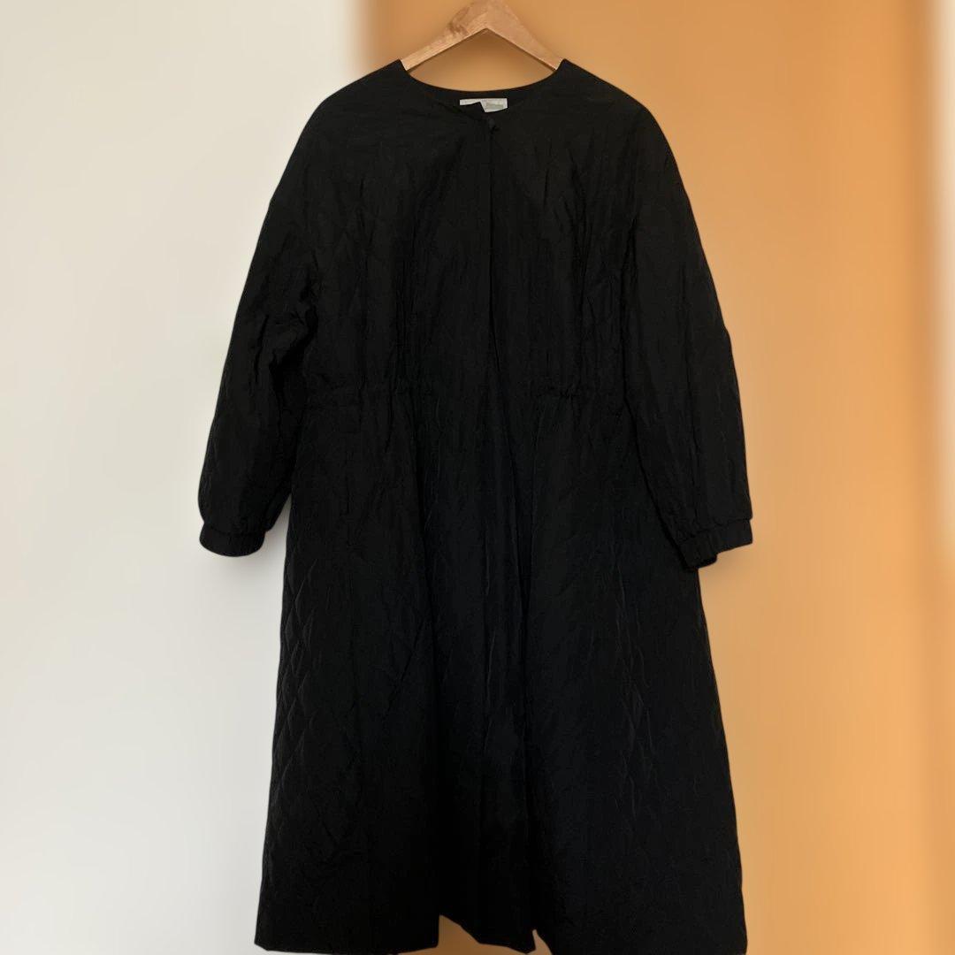 BEARDSLEY / ビアズリー　バルーン袖キルトコート