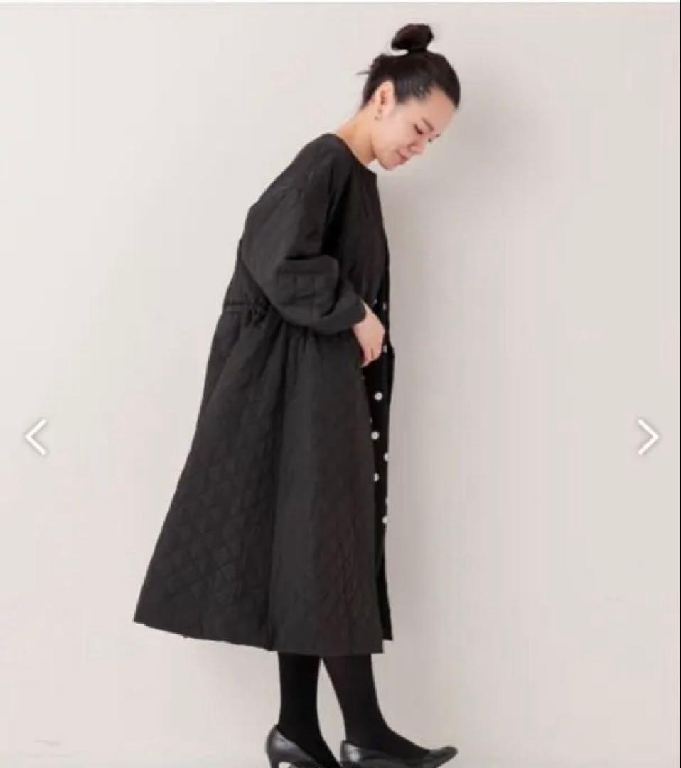 BEARDSLEY / ビアズリー　バルーン袖キルトコート