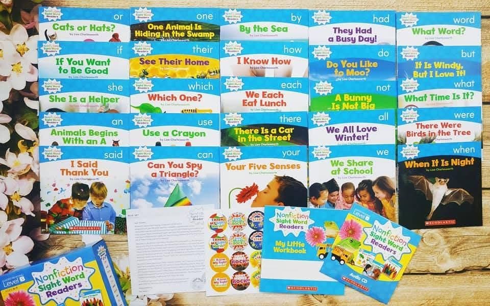 100冊セットCD付きNonfiction sightword reader