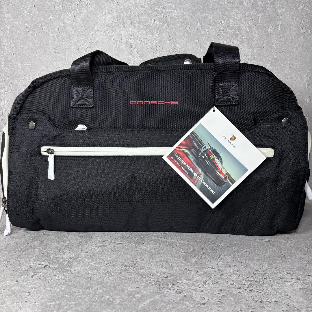 未使用品・タグ付き✨ PORCHE ポルシェ ボストンバッグ 2way ブラック