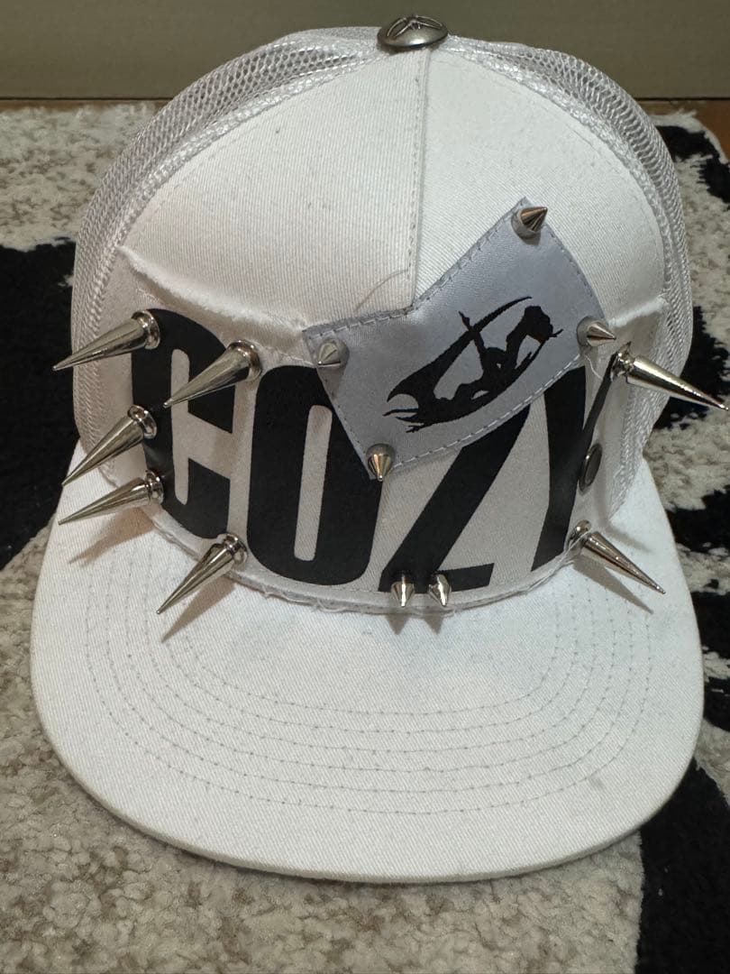 cozy worldwide ホワイト　キャップ