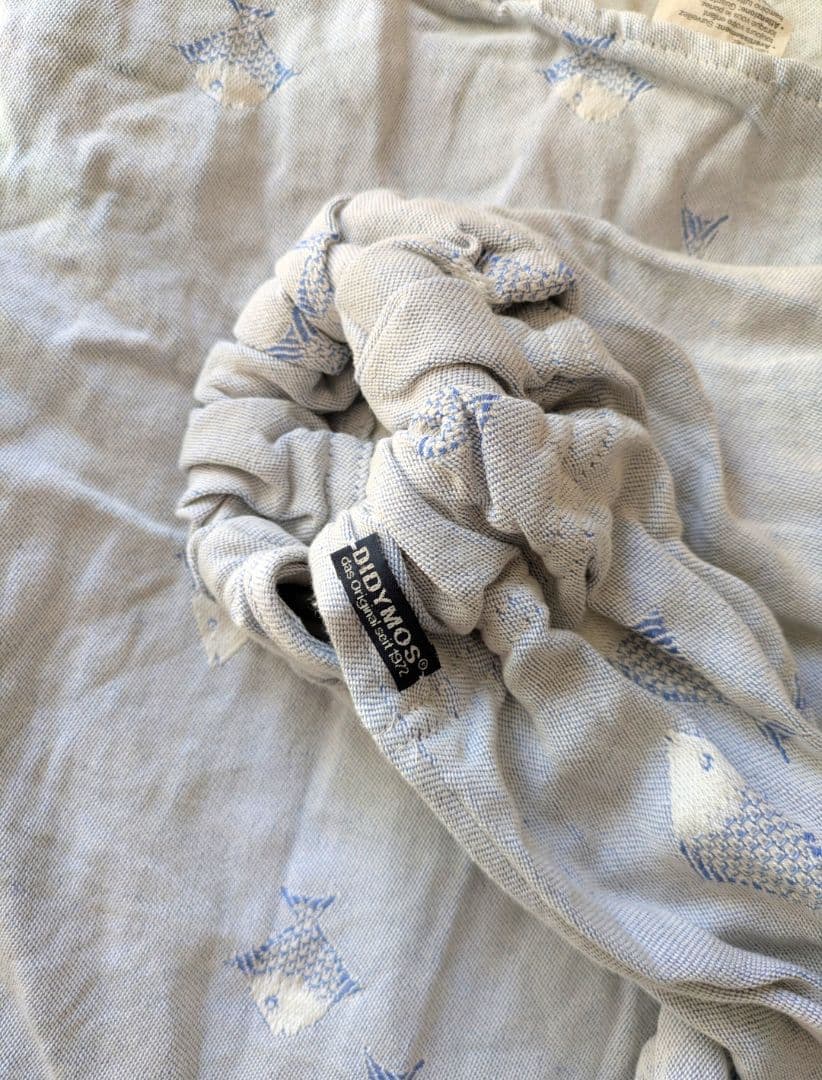 DIDYMOS リング　スリング ブルー フィッシュ