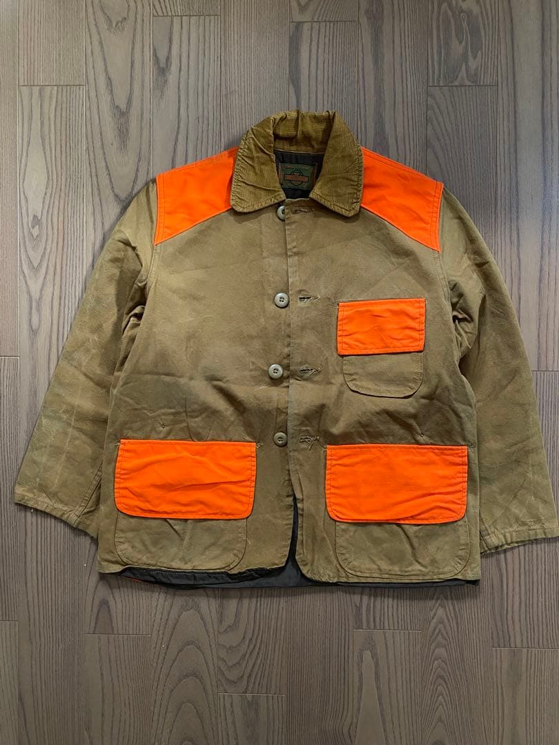 70s SAFTBAK ハンティング カバーオール アウトドア ダック カーキ