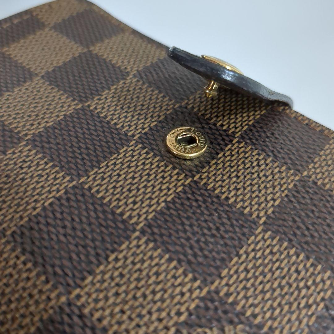 Louis Vuitton ダミエがま口　ヴィエノワ 二つ折り財布　ルイヴィトン