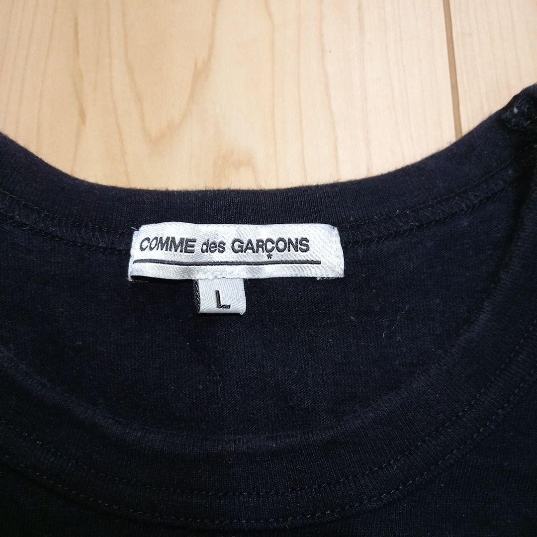 ね*ぎ様 COMME des GARÇONS ブラック Tシャツ L