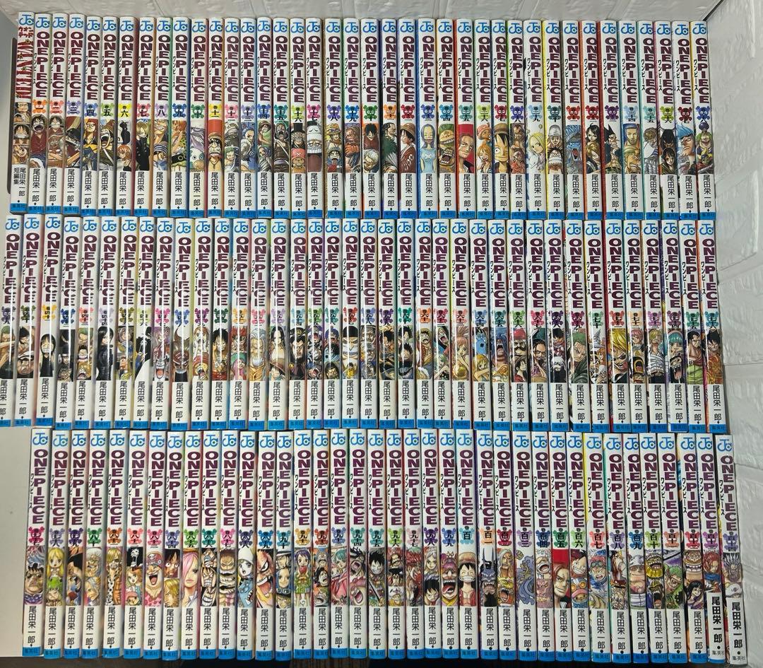ONE PIECE 全巻セット　1〜114巻＋関連本８冊
