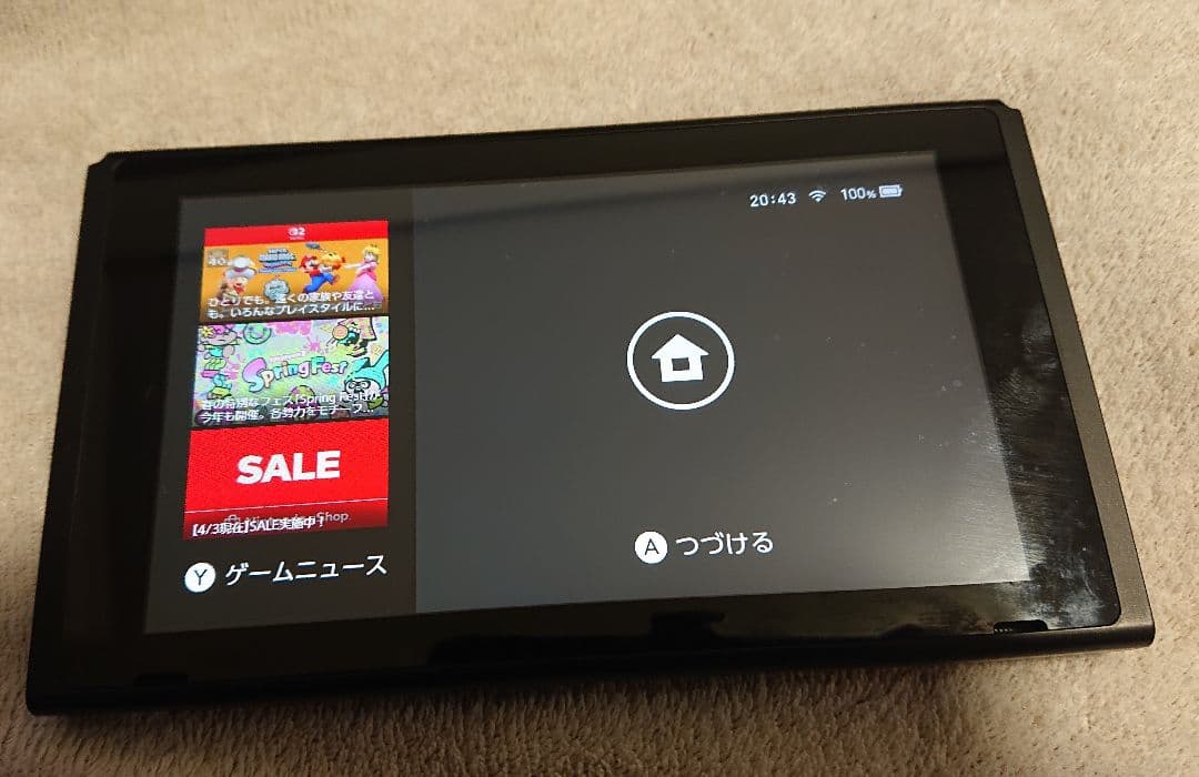 【動作確認済】Nintendo Switch 本体セット【欠品有】