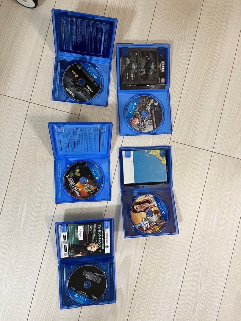 ps4ゲームソフト 5点セット