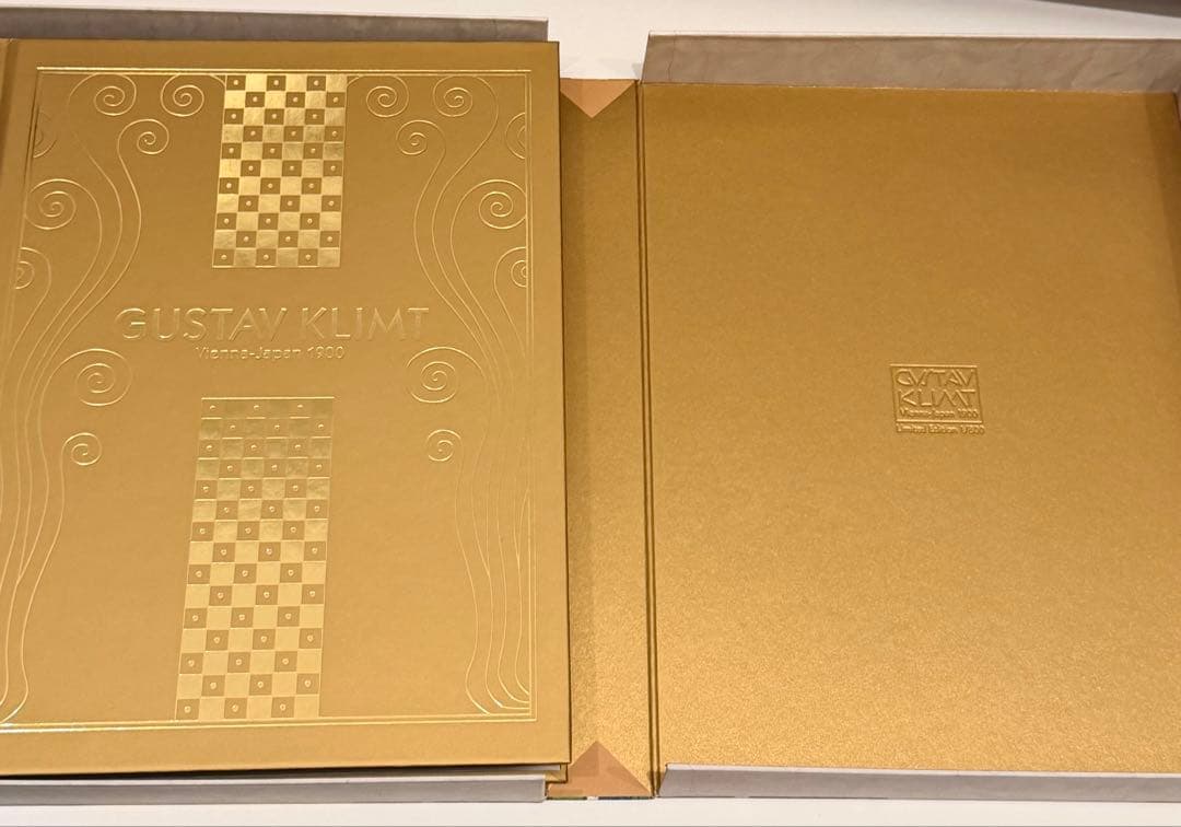 クリムト展 ウィーンと日本1900 図録　限定特装版