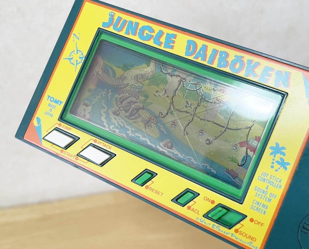 TOMY トミ一 ミッキーマウスのジャングル大冒険　ゲームウォッチ　LSI