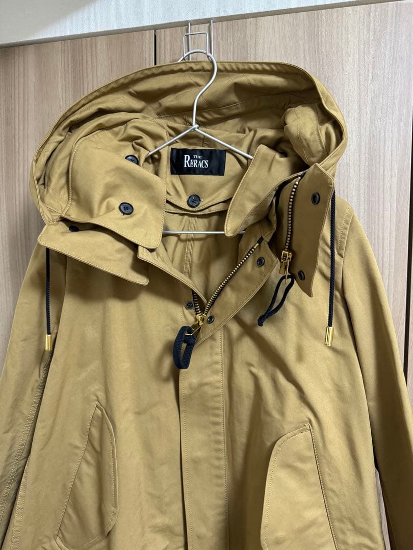 【美品】アローズ別注 Reracs 36 ベージュ 19ss モッズコート