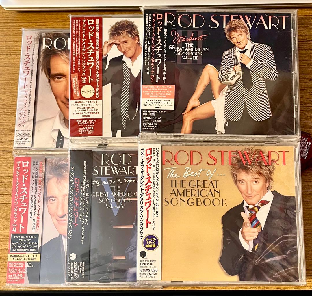 ザ・グレイト・アメリカン・ソングブック ロッド・スチュワート 全6CD 国内盤