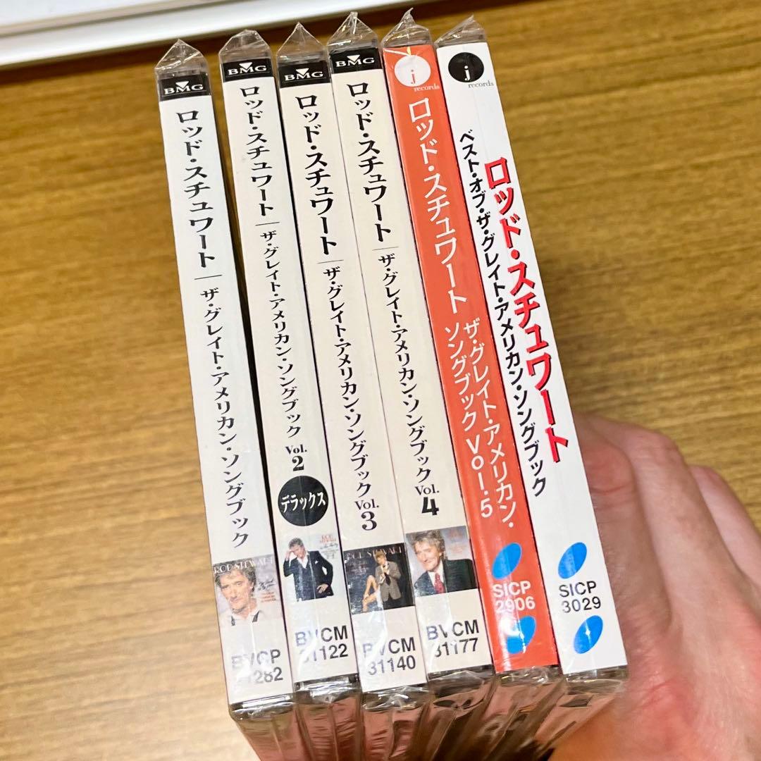 ザ・グレイト・アメリカン・ソングブック ロッド・スチュワート 全6CD 国内盤