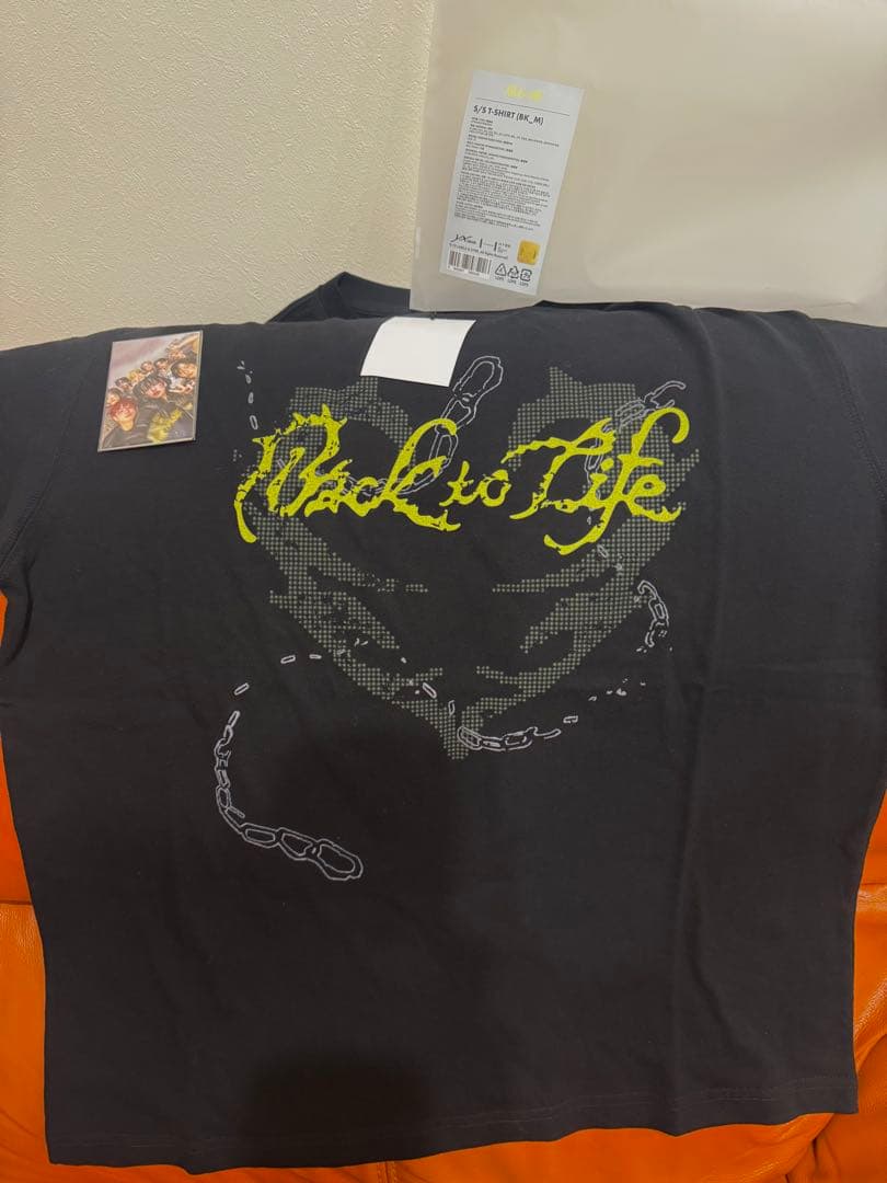 ＆TEAM back to life POPUP Tシャツ Mサイズ トレカ付き