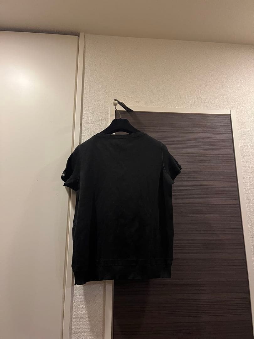 CHANEL サマーニット　半袖　Tシャツ　ブラック　トップス　カットソー　46