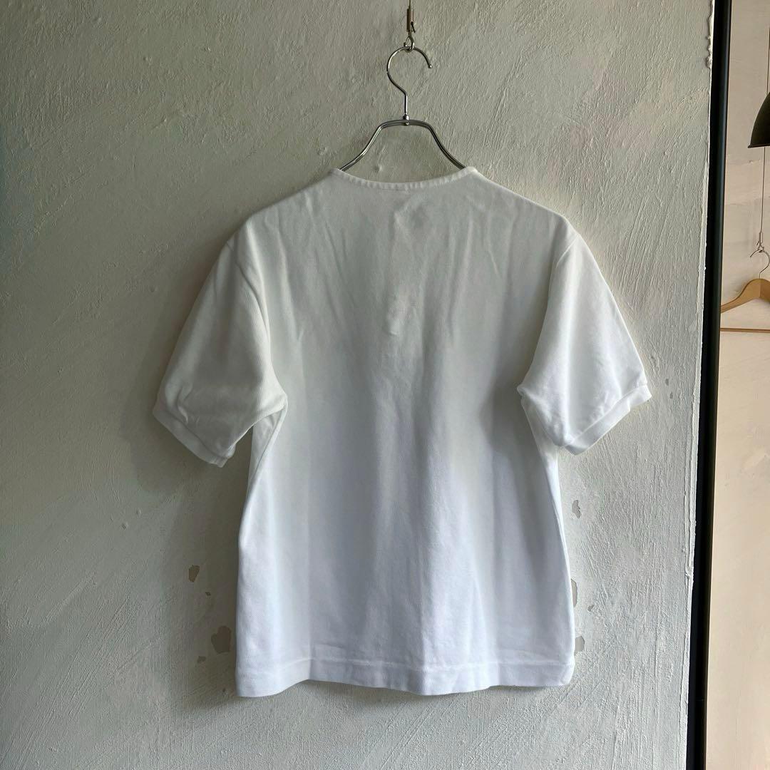 新品 SCYE BASICS コットンピケ ヘンリーネックシャツ ポロシャツ