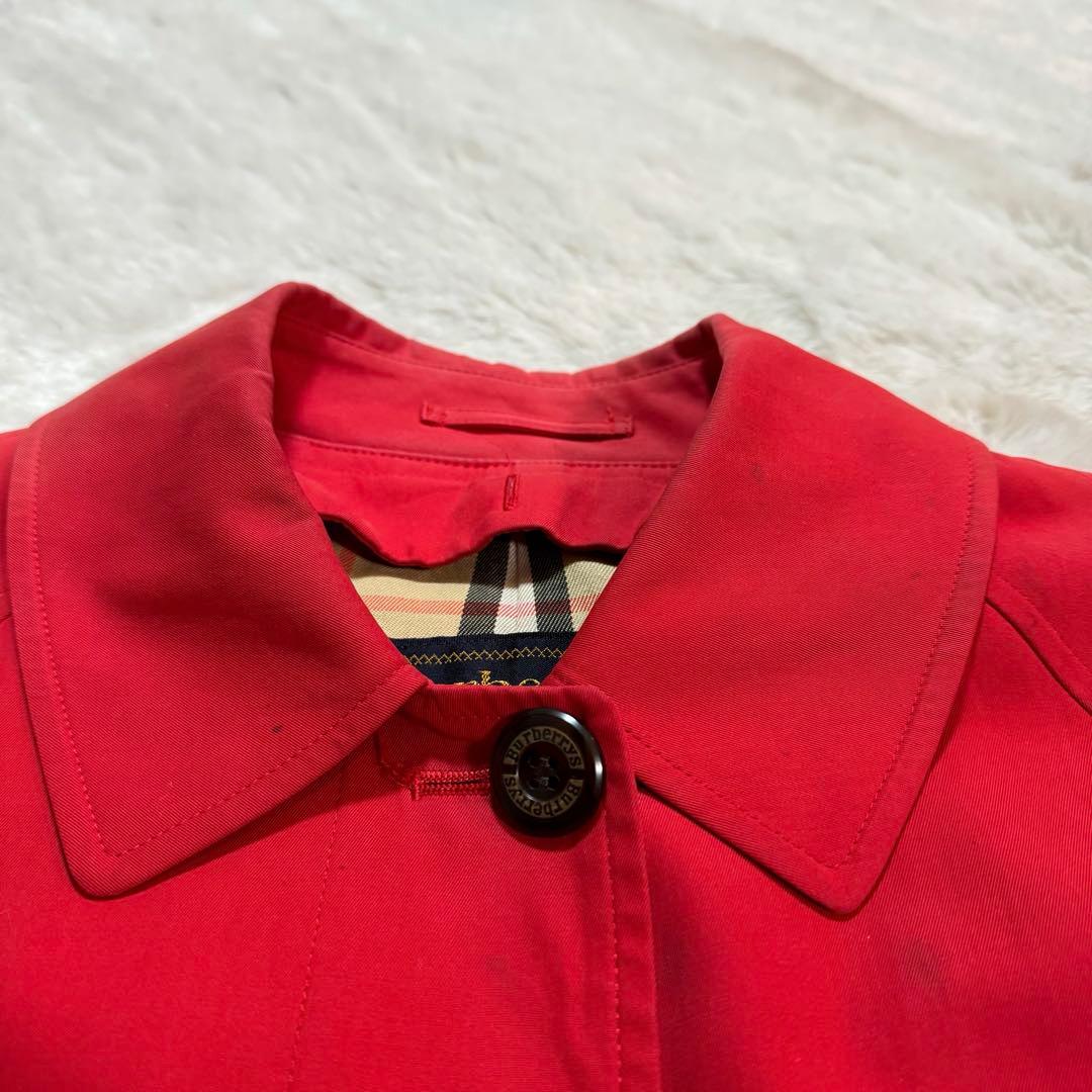 Burberry's バーバリーズ　ノバチェック　ステンカラーコート　38