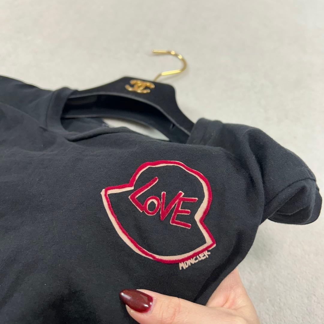 K769 M モンクレール クルーネック ロゴプリント 半袖 Tシャツ メンズ
