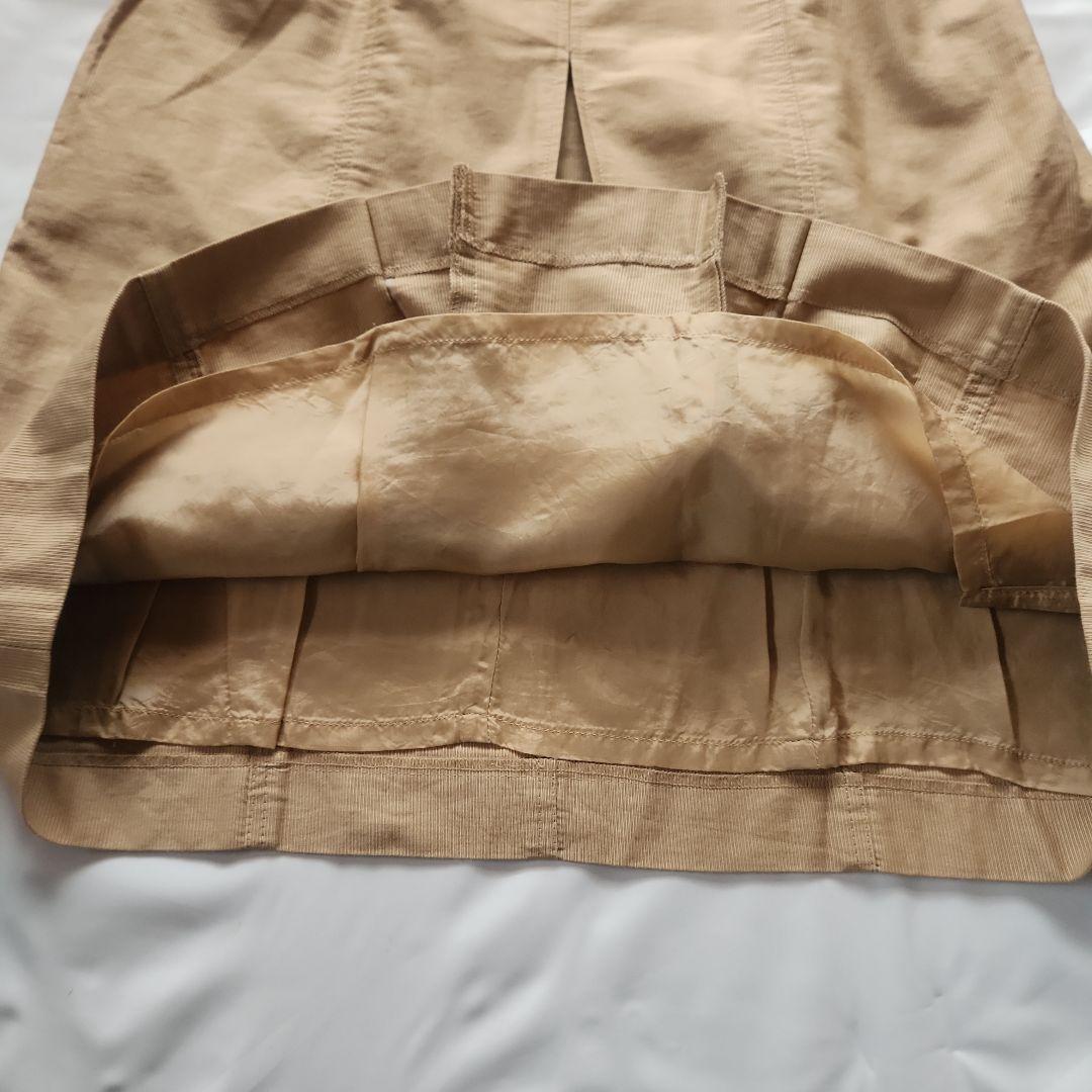 BURBERRY　LONDON　ベルト付きシャツワンピース　ロゴボタン　38