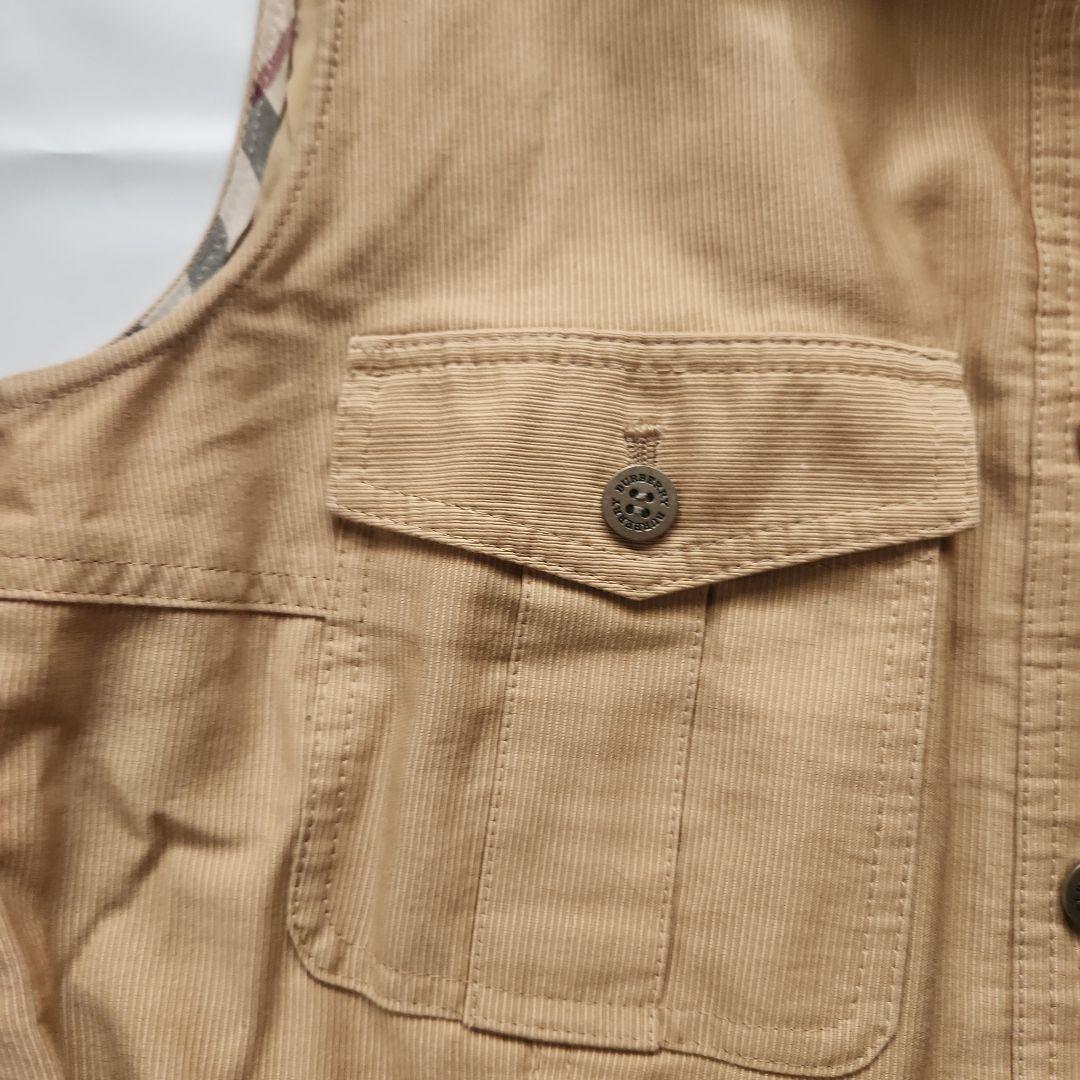 BURBERRY　LONDON　ベルト付きシャツワンピース　ロゴボタン　38