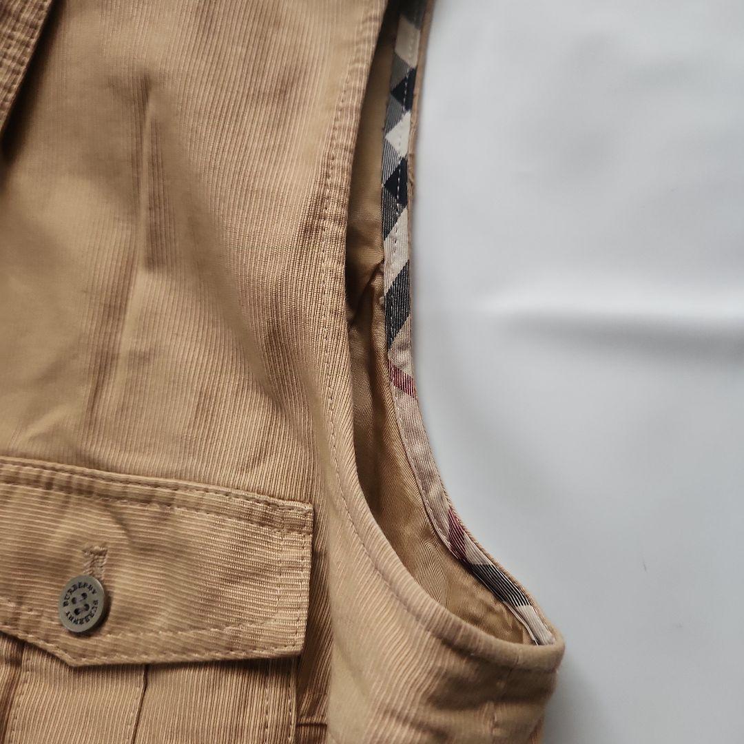 BURBERRY　LONDON　ベルト付きシャツワンピース　ロゴボタン　38
