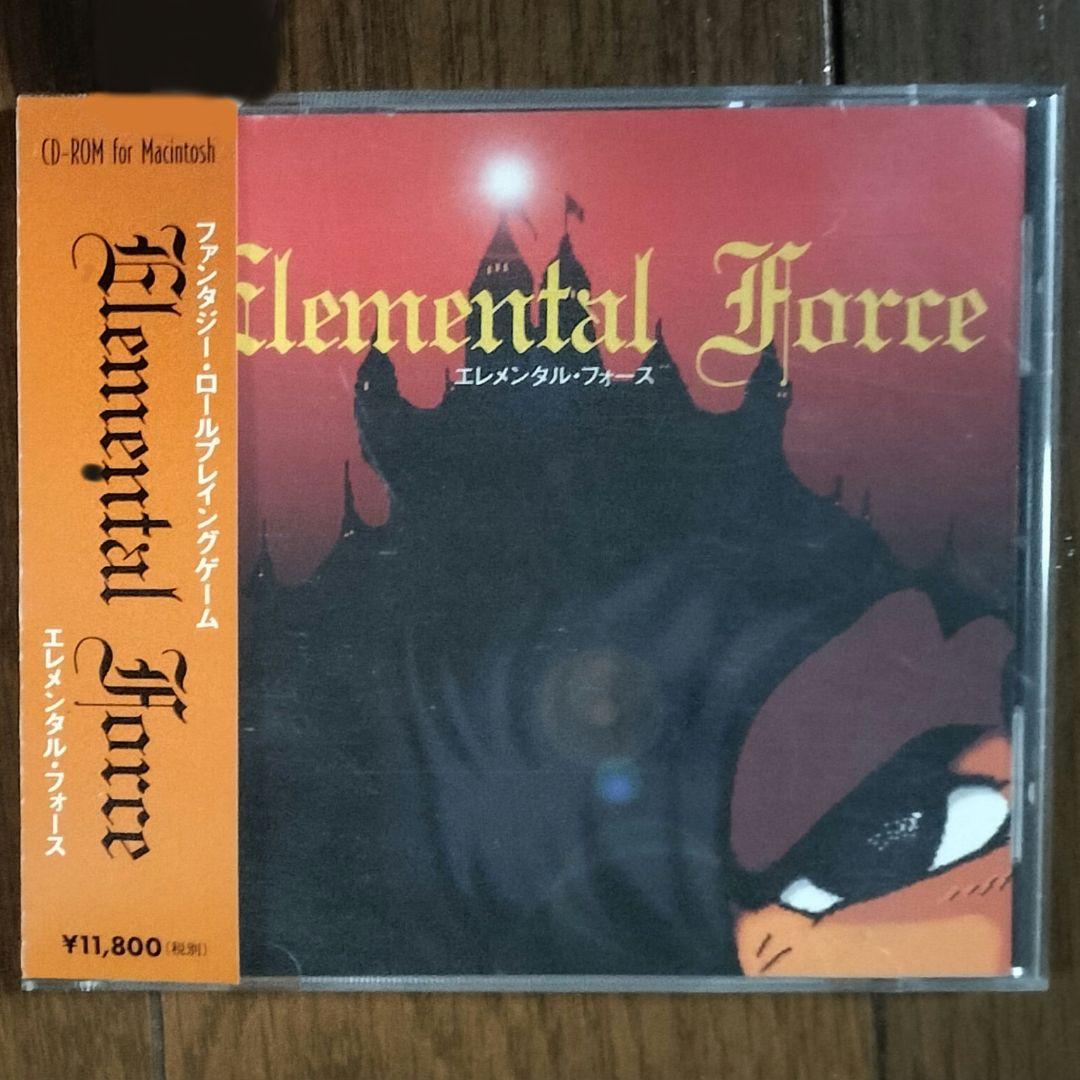 エレメンタル・フォース　PCゲーム　Mac　CD−ROM　マッキントッシュ