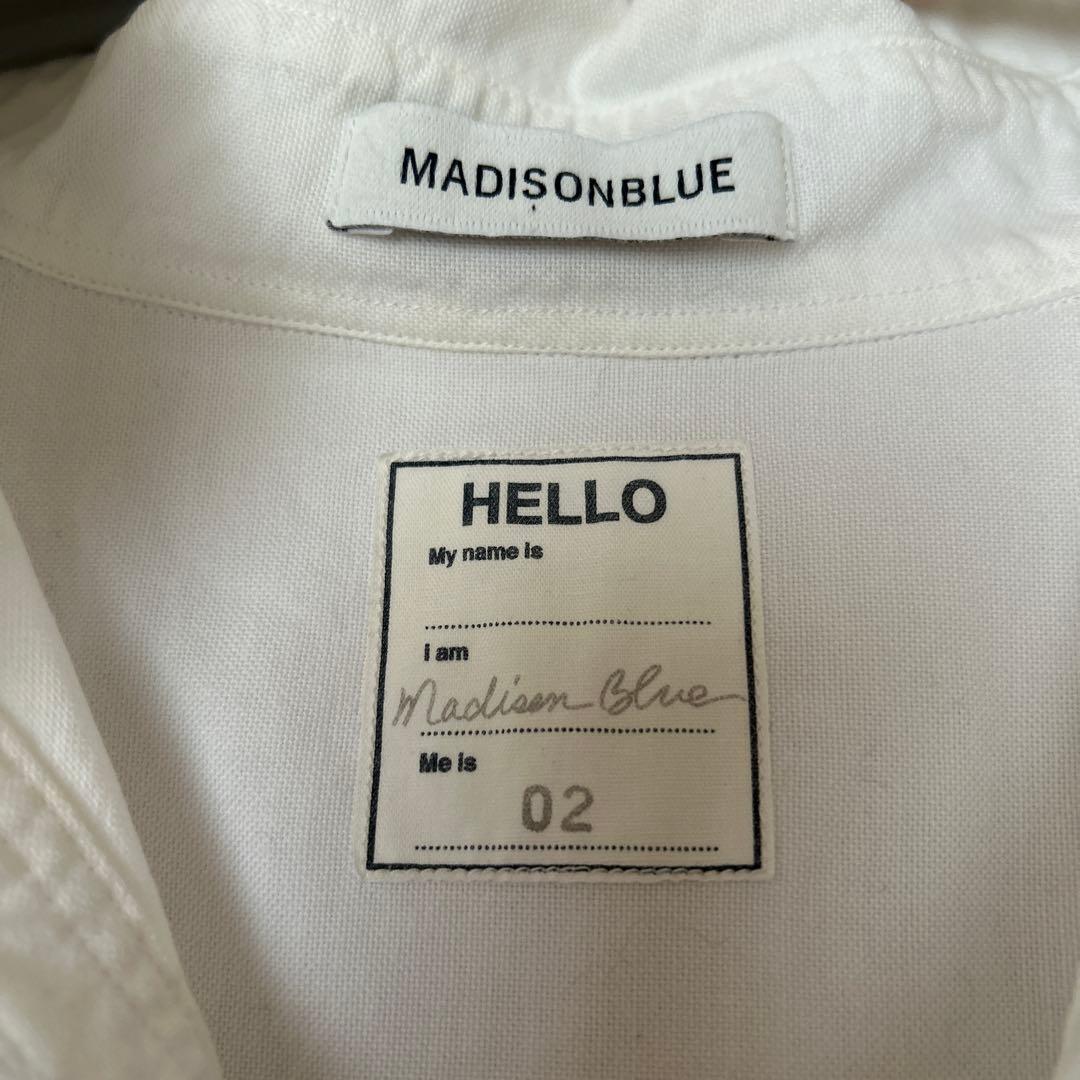 MADISONBLUE ホワイトポロシャツ 02