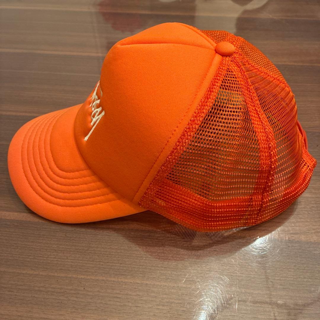 超限定　Stüssy Big Basic Trucker Cap オレンジ