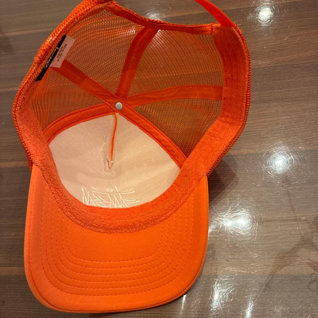超限定　Stüssy Big Basic Trucker Cap オレンジ