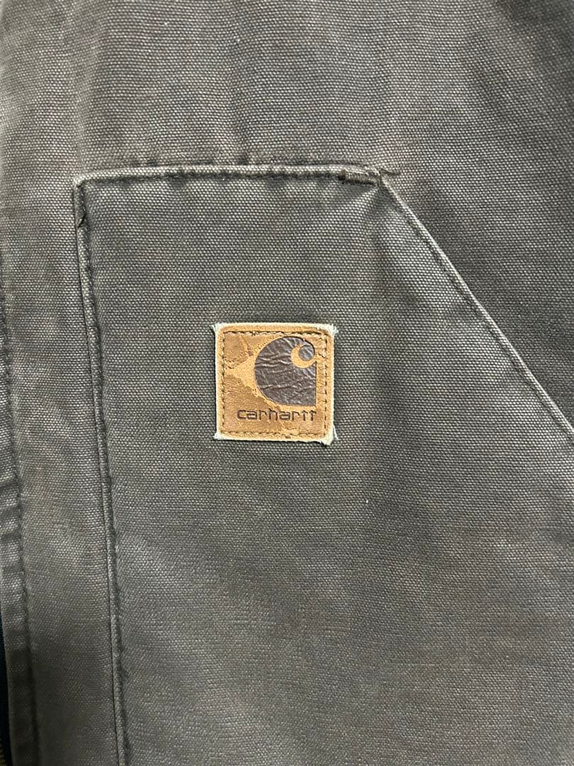 【美品】カーハート　ダックベスト　XXL ブラウン