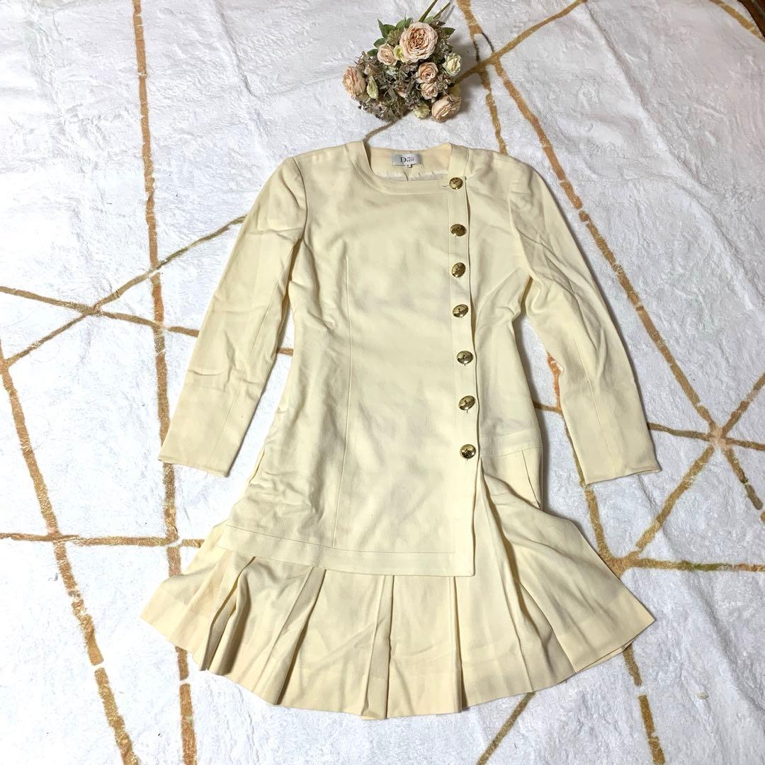Miss Dior クリーム色 ワンピース S