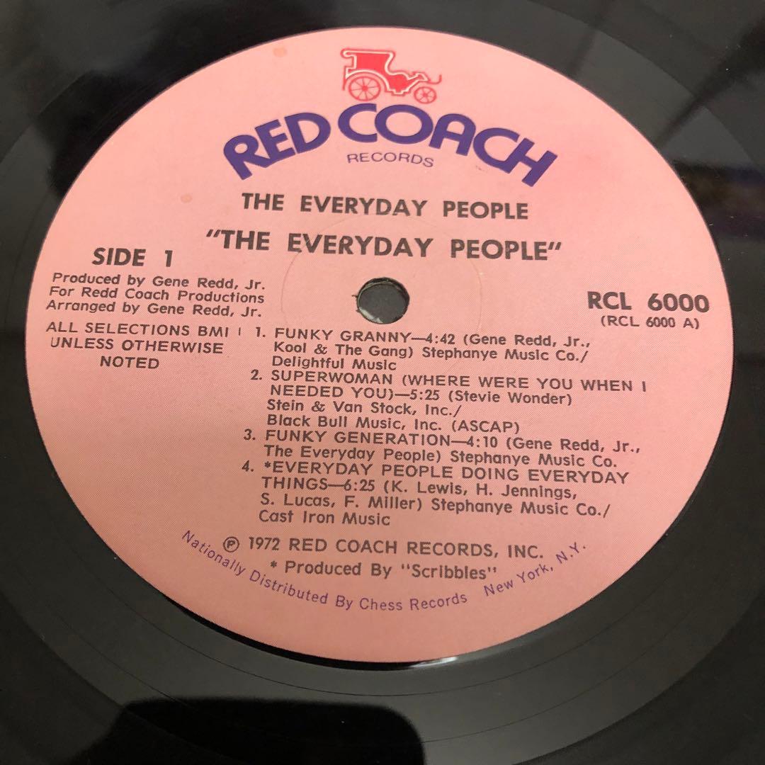 THE EVERYDAY PEOPLE アルバム 1972年レアグルーヴ原盤