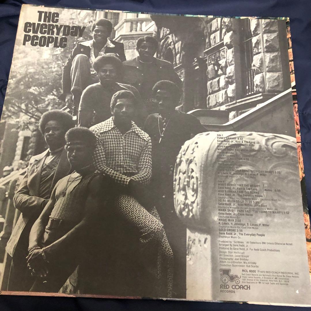 THE EVERYDAY PEOPLE アルバム 1972年レアグルーヴ原盤