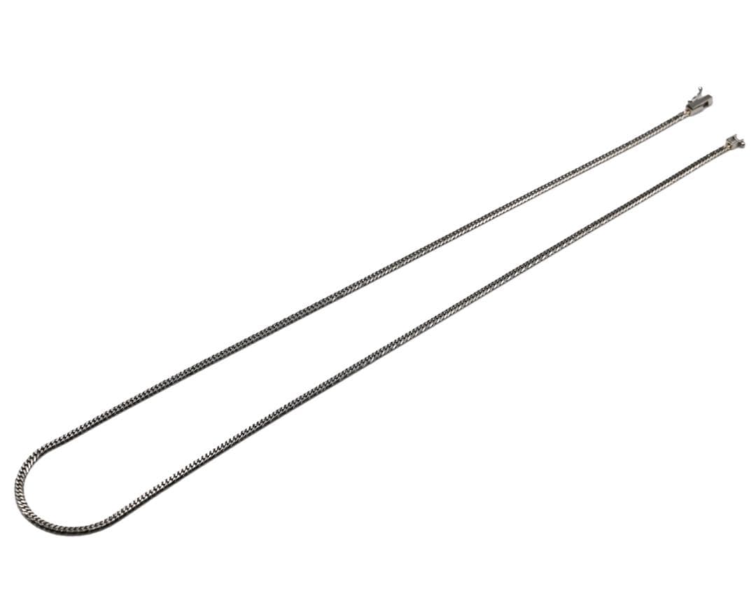Pt850喜平ネックレス6面ダブル12g55cm造幣局検定マーク刻印入
