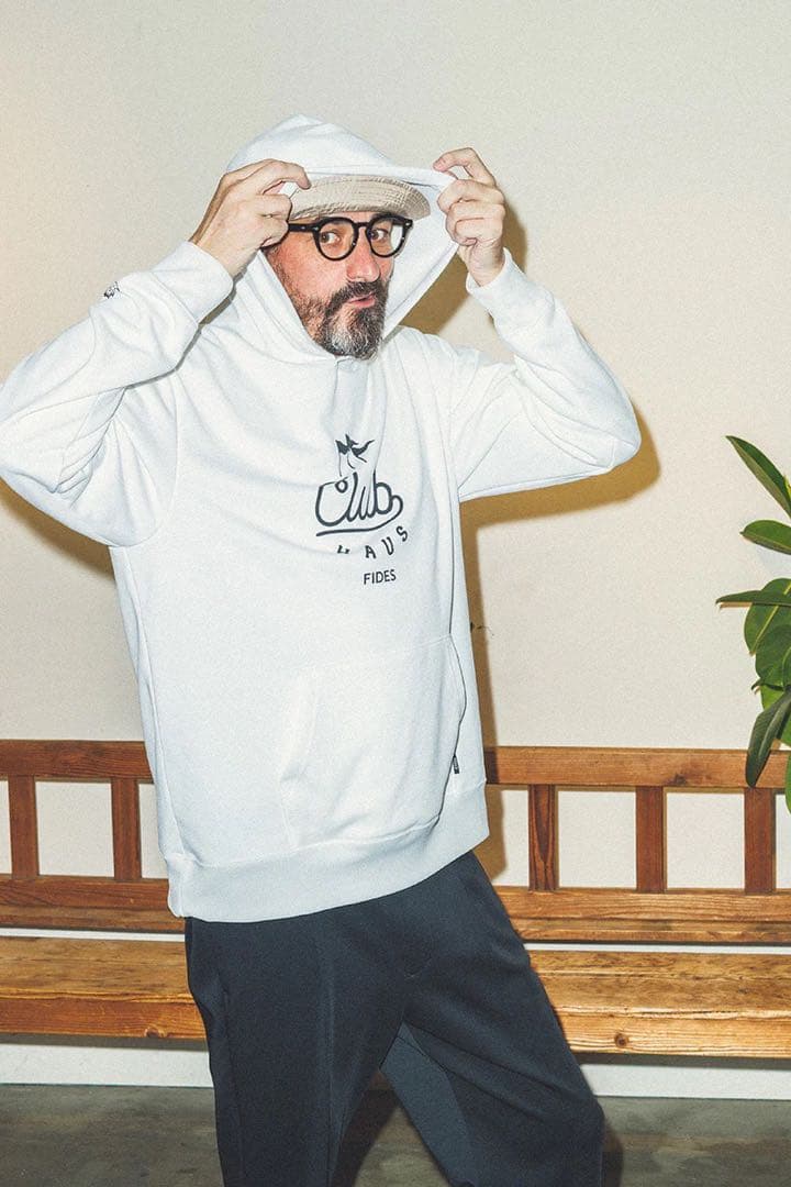 FIDES × CLUBHAUS LOGO PARKA