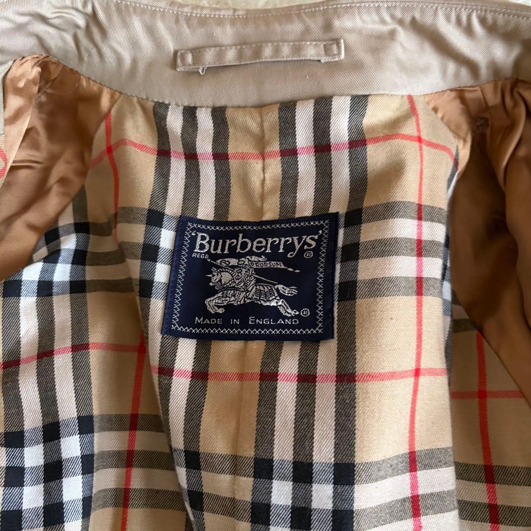 Burberrys バーバリー 英国製 トレンチコート ノバチェック ベージュ